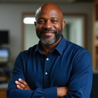Professional headshot of Marcus Thorne, Lead Technician.